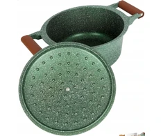 INDUKCINIS GRANITINIS PUODAS 24cm SU DANČIU OLDMAN 4.4L 24cm