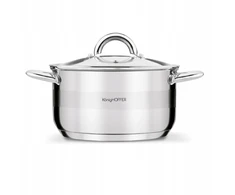INDUKCINIS PUODAS dujinis plieno dangtis kietas Konighoffer Faro 4.7L 22cm