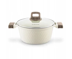 INDUKCINIS PUODAS Keraminis kietų dujų kremas Konighoffer Rosti 24cm 4L