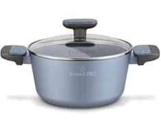 INDUKCINIS PUODAS Nelipnus DANGAS Starke Pro Double 2,65 l 20cm