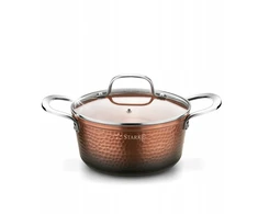 Indukcinis PUODAS ORKAITEI, SOLID Starke Pro Blizgus varis 1,6 l 18cm