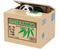 Inn Skarbonka sejf interaktywna panda vaikams automat złodziejaszek monet