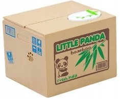 Inn Skarbonka sejf interaktywna panda vaikams automat złodziejaszek monet