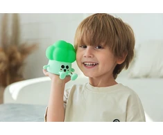 Innogio Lampka Nocna dla Dzieci LED Silikonowa Brokuł Stojak na Telefonas USB