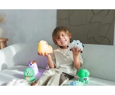 Innogio Led silikoninė naktinė lemputė "vėžliukas" – spalvota, lietimui jautri