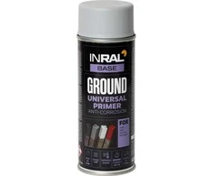 Aerozolinis antikorozinis gruntas INRAL GROUND pilkas RAL7040 400 ml.