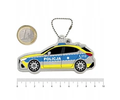 Insafe Atšvaitinis raktų pakabukas "policija" – saugumui kelyje