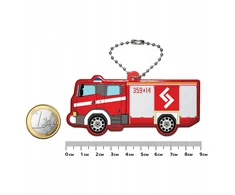 Insafe Raktų pakabukas raktų pakabukas šviesą atspindintis įtaisas atšvaitas pakabukas ugniagesių komanda