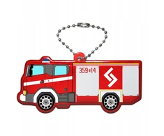 Insafe Raktų pakabukas raktų pakabukas šviesą atspindintis įtaisas atšvaitas pakabukas ugniagesių komanda