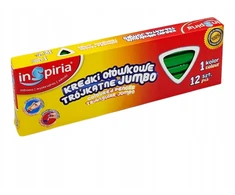 Inspiria Jumbo pieštukinės kreidelės, 12 vnt., žalios