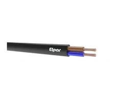 Instaliacinis kabelis, ELPAR CYKY, 2 x 1,5 mm², juodos sp, 100 m