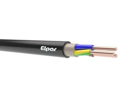 Instaliacinis kabelis, ELPAR CYKY, 3 x 2,5 mm², juodos sp, 50 m