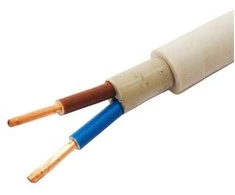 Instaliacinis kabelis, ELPAR NYM, 2 x 1,5 mm², baltas, 50 m