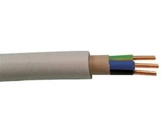 Instaliacinis kabelis, ELPAR NYM, 3 x 2,5 mm², baltas, 25 m