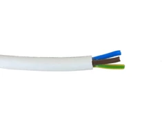 Instaliacinis kabelis, Lietkabelis OMY (BVV-LL), 3 x 1,5 mm², 5 m