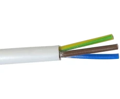 Instaliacinis kabelis, Lietkabelis OMY (H03VV-F), 3 x 0,75 mm², 25 m
