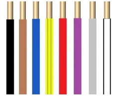 Instaliacinis kabelis, Lietkabelis PV1 (H05V-U), 1 mm², baltas, 100 m