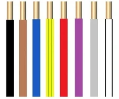 Instaliacinis kabelis, Lietkabelis PV1 (H05V-U), 1 mm², baltas, 100 m
