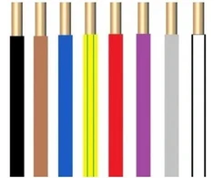 Instaliacinis kabelis, Lietkabelis PV1 (H07V-U), 4 mm², žalias-geltonas, 100 m