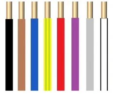 Instaliacinis kabelis, Lietkabelis PV3 (H07V-K), 1,5 mm², rudas, 100 m