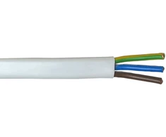 Instaliacinis kabelis, Lietkabelis YDYp, (BVV-P), 3 x 2,5 mm², 5 m