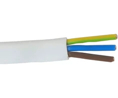 Instaliacinis kabelis, Lietkabelis YDYp, (BVV-P), 3 x 2,5 mm², 5 m