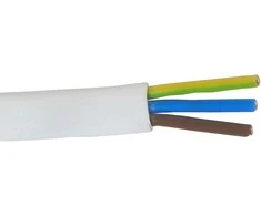 Instaliacinis kabelis, Lietkabelis YDYp, (BVV-P), 3 x 1,5 mm², 5 m