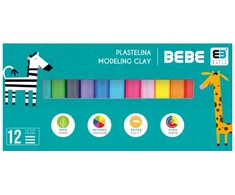 Interdruk Plastelino rinkinys 12 spalvų, 2 neoninės