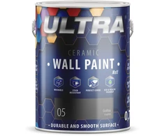 Interjero dažai ULTRA ceramic, grafitas (5), 2,5 l