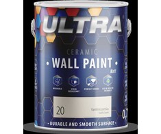 Interjero dažai ULTRA ceramic, vanilinis zomšas (20), 2,5 l