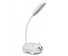 Intesi LAMKPA LED do pokoju dziecka Kitty balta USB