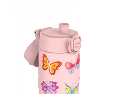 ION8 Plieninis vandens butelis - vaikiškas buteliukas - 600 ml - Butterflies Butterflies