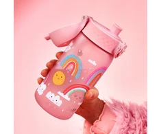 Ion8 vaikiškas gertuvė 350 ml - Rainbows, rožinė