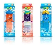 Gertuvė Iqbottles Vandens butelis 2in1 Rožinė Baltas Hair
