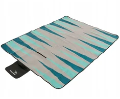 Iškylų kilimėlis Easy Camp Backgammon 170x135 cm, pilkas