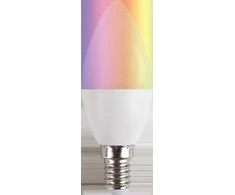 SpectorLight Išmanioji LED lemputė SPECTOR LIGHT, E14, C37, 5W, 480 lm, RGB&amp;DIM, SMART + WiFi+ pultelis