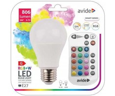 SpectorLight Išmanioji LED lemputė SPECTOR LIGHT, E27, G45, 5W, 480 lm, RGB&amp;DIM, SMART + WiFi+ pultelis