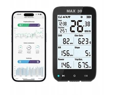 Išmanusis dviračio kompiuteris ANT+ taikymas 50h GPS Shanren MAX30