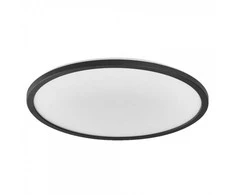 Lubinis šviestuvas 25W LED paviršinis šviestuvas SMART+ ORBIS, juodas, 2700/6500K/RGB, dimeriuojamas