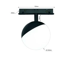 Išmanusis magnetinis LED bėgelių šviestuvas VESTALIGHT VESTA1072M, 7W, 3000-6000K, 630lm