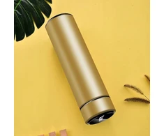 Išmanusis termosas su temperatūros jutikliu 500 ml, auksinis