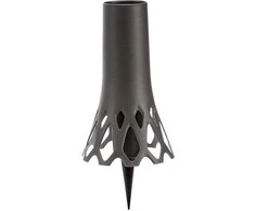 Įsmeigiama vaza Roseta D18cm H30cm plastik./antracito sp.