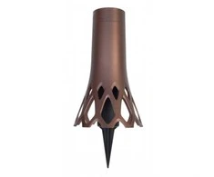 Įsmeigiama vaza Roseta D18cm H30cm plastik./bronzos sp.