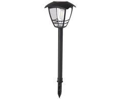 Įsmeigiamas lauko šviestuvas EDISON BULB, įkraunamas saulės energija, LED
