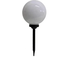 Įsmeigiamas LED lauko šviestuvas BURBULAS, įkraunamas saulės energija, 4 LED, 0.24 W