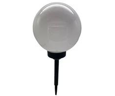 Įsmeigiamas LED lauko šviestuvas BURBULAS, įkraunamas saulės energija, 4 LED, 0.5 W