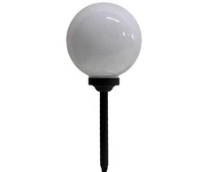 Įsmeigiamas LED lauko šviestuvas BURBULAS, įkraunamas saulės energija, 4 LED, 0.24 W