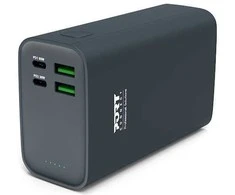 PORT CONNECT Išorinė USB-C baterija PD | 26800 mAh | Mėlyna