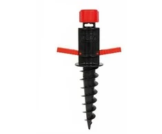 Įsriegiamas į žemę tvirtinimas L400xØ17-33mm plastikinis
