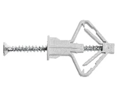 Išsiplečiantys kaiščiai su medsraigčiu GKP plokštei, 10 mm /4,0 x 60 mm, 4 vnt.